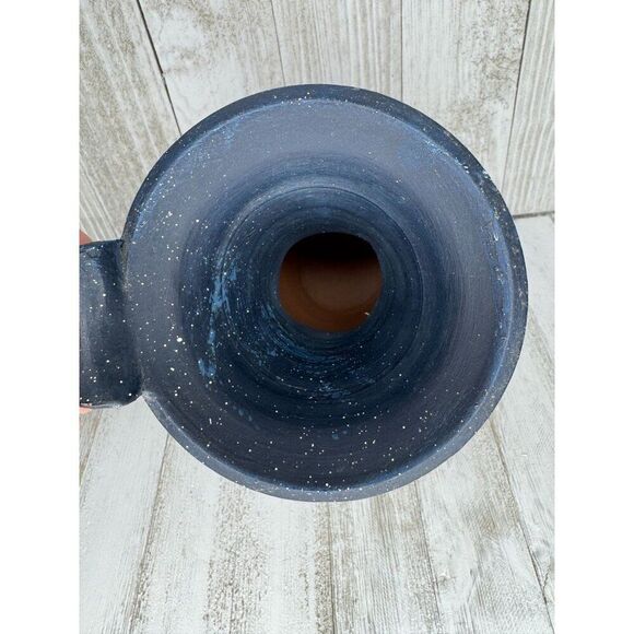 Vintage Hand Painted Minoan Style Stoneware Studio Pottery Pitcher - Picture 5 of 6